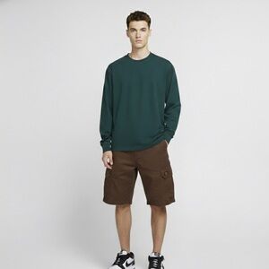 Dickies Relaxed ‘FLEK’ Dark Brown Cargo Shorts